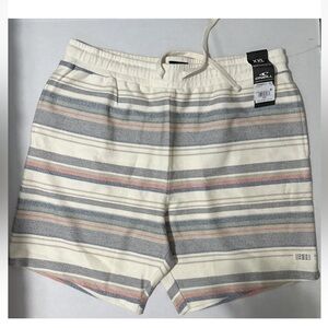 O'Neill Bavaro Stripe Shorts 19" Standard Fit Above Knee Men's Size XXL -NWT NEW